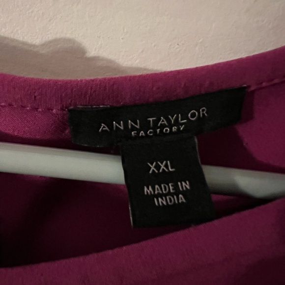 Fuschia Ann Taylor shift dress- XXL - Picture 4 of 5